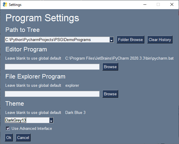 The Demo Browser - PySimpleGUI Documentation